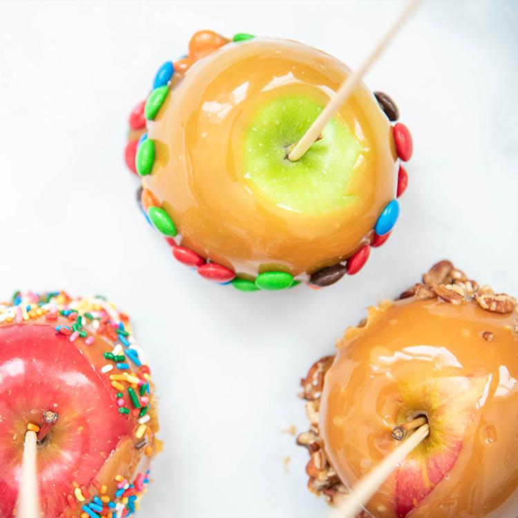 Carnival Caramel Apples